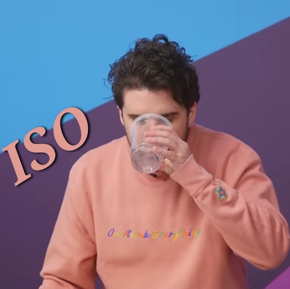 ISO Smosh Overthink Everything Rose Sweater from Let's Do This Series - Picture 1 of 8